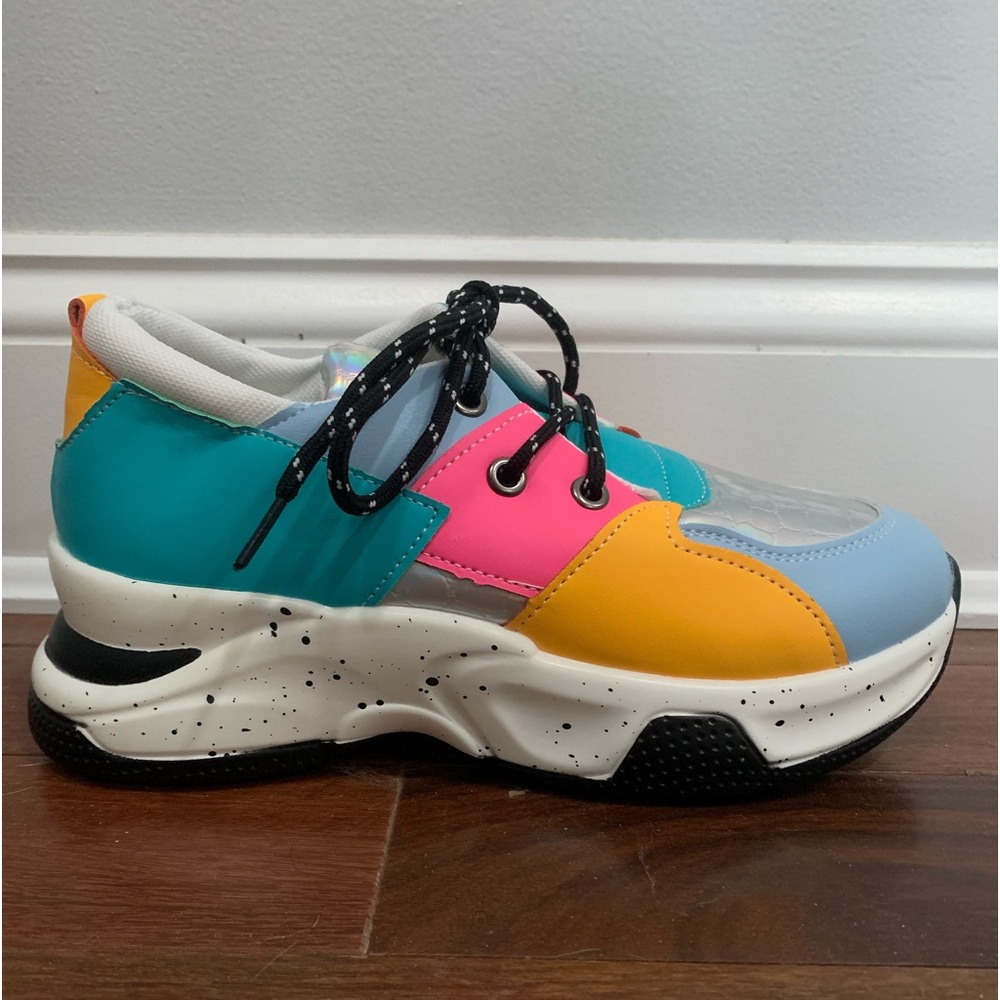 Multi-colored Fashion Sneakers